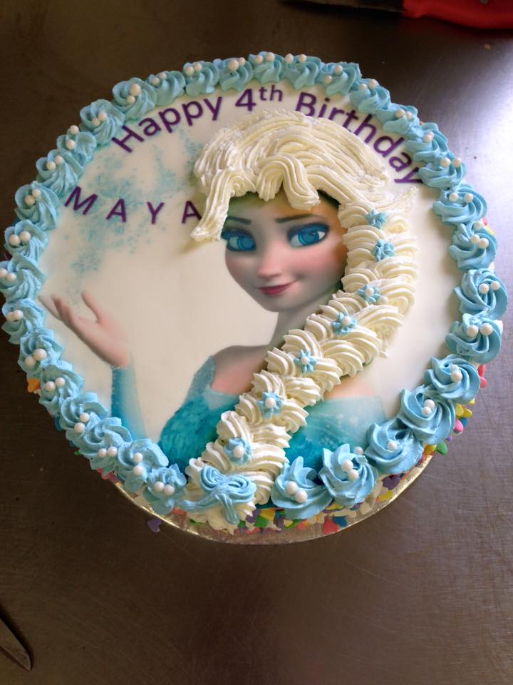 Elsa Cake 